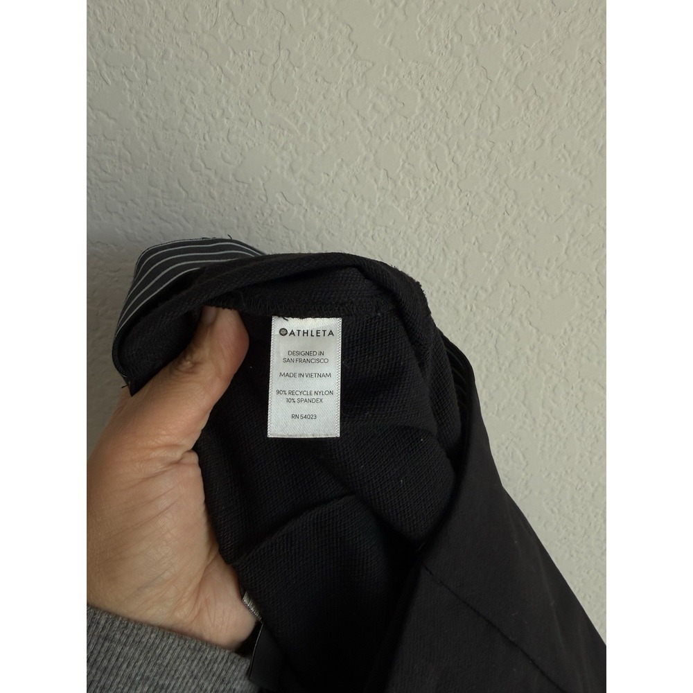 Athleta Pants Size 4 Women's Wander Slim Black Travel Commute High Waist Pockets - Picture 10 of 11